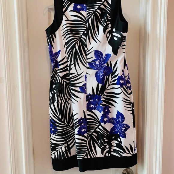 GORGEOUS MULTICOLORED SHEATH DRESS SIZE 10 - Picture 8 of 13